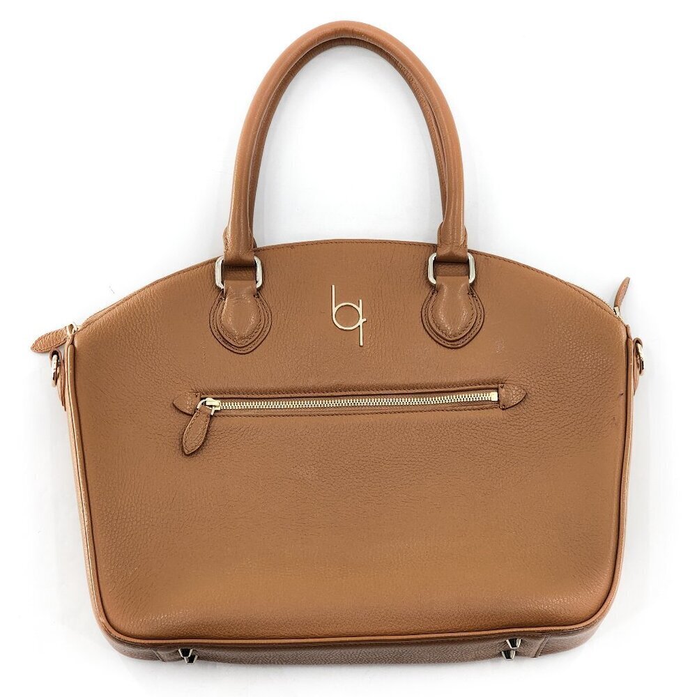 LDR Brands - The Porter Leather Laptop bag Tan No Crossbody Strap